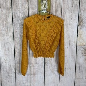 Lace forever 21 blouse.